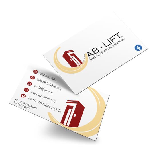 biglietto comunicazione visiva mazzarà