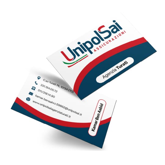 comunicazione visiva biglietto unipol