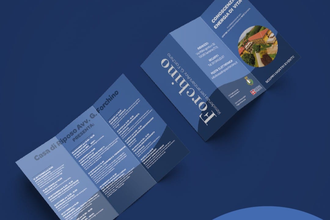 comunicazione visiva brochure