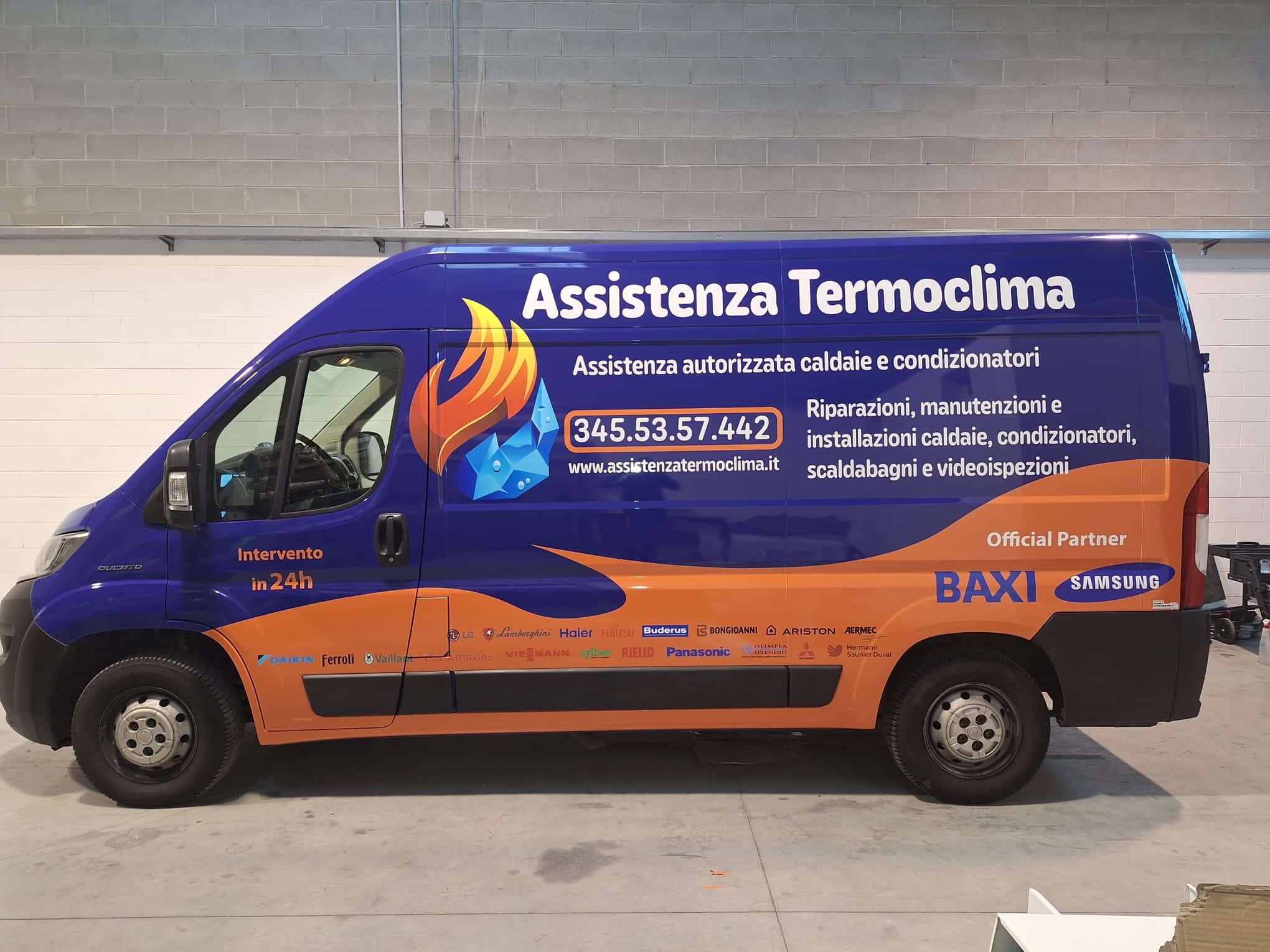 decorazione automezzi termoclima
