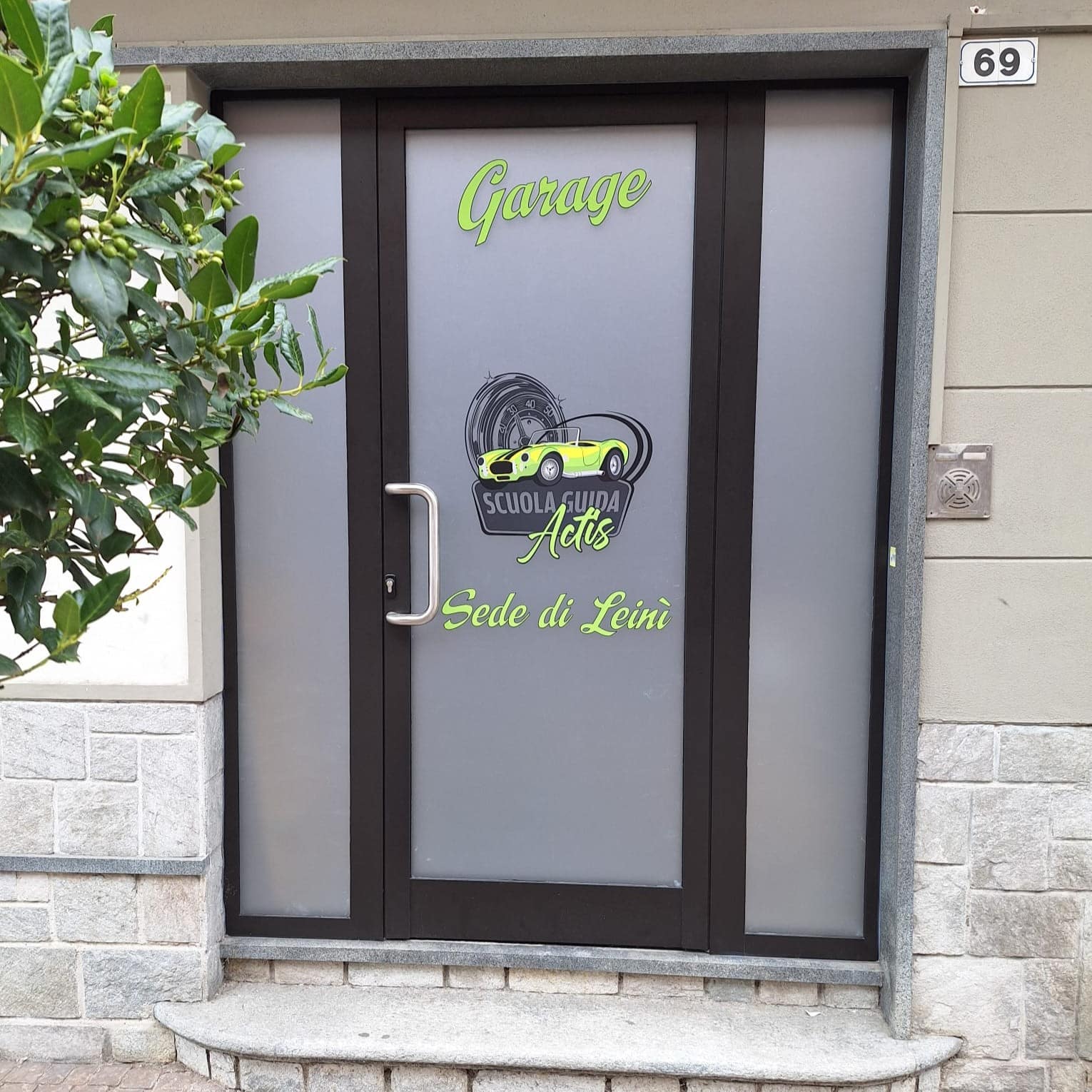 vetrofanie sabbiata opaca