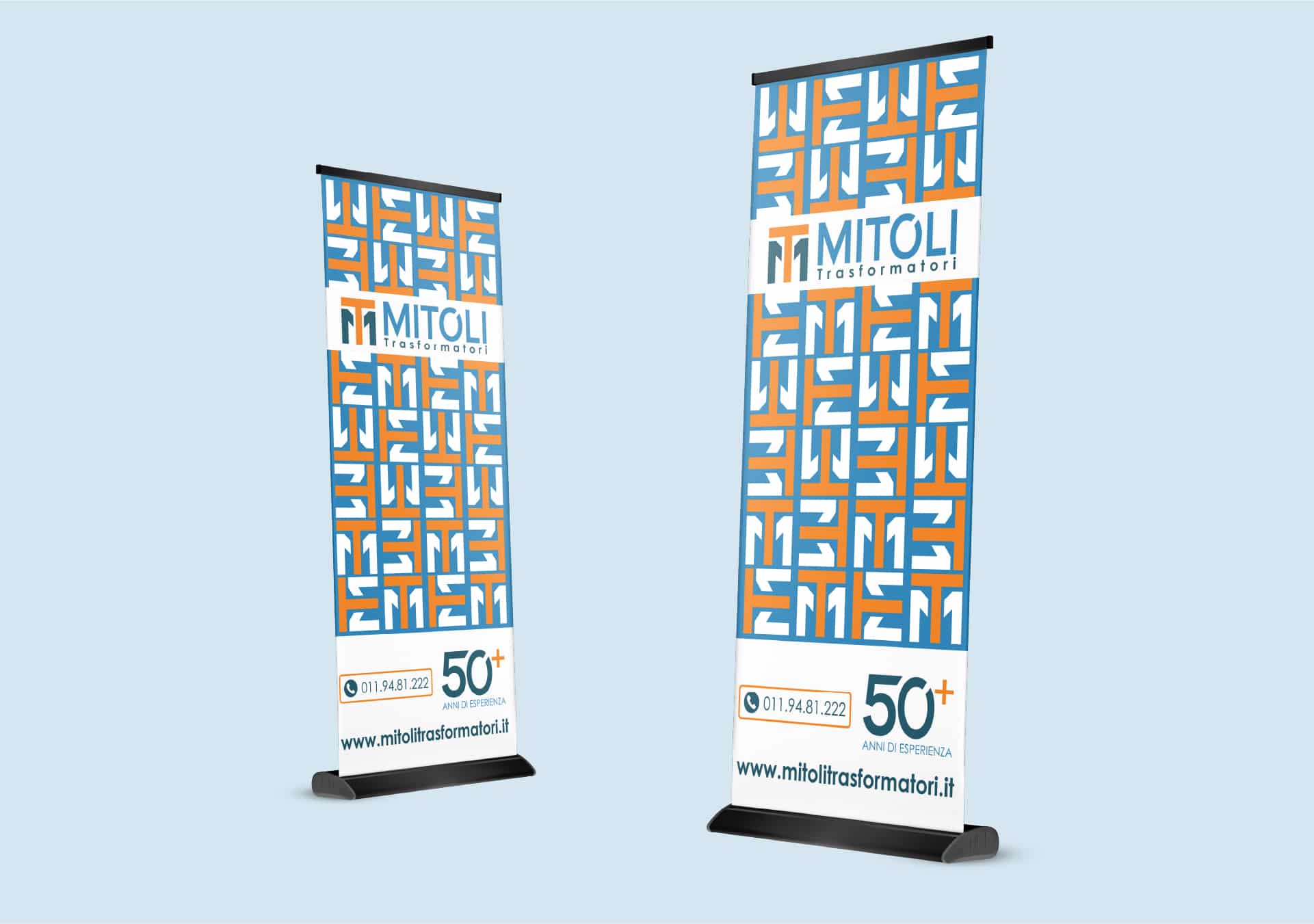 roll up comunicazione visiva